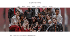 Desktop Screenshot of onenotestandatx.com